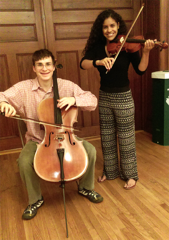 Soloists
Adriana Santana (Violin), Alden Bronson (Cello)