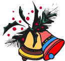 Christmas bells image
