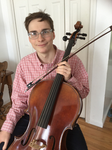 Violinists: L to R: Catherine Sullivan, Connor Wertz, Nora-Joy Schuetze, In Jun Jeon
Cellist: Alden Bronson